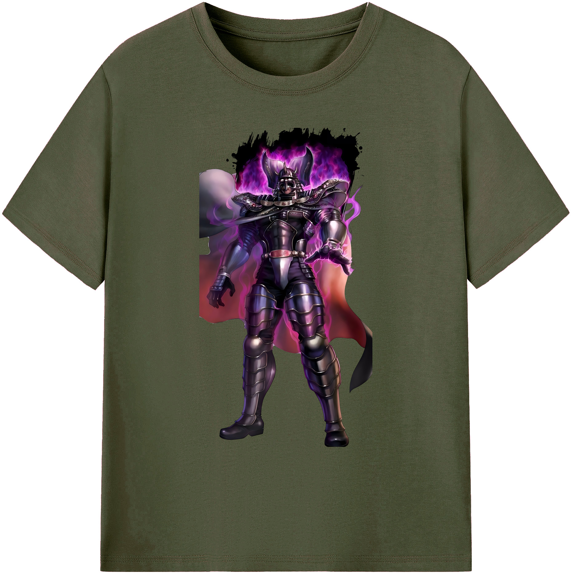 （画像用） 北斗の拳 Fist of the North Star 綿100％ メンズ半袖Tシャツ｜肌触りやわらか＆通気性